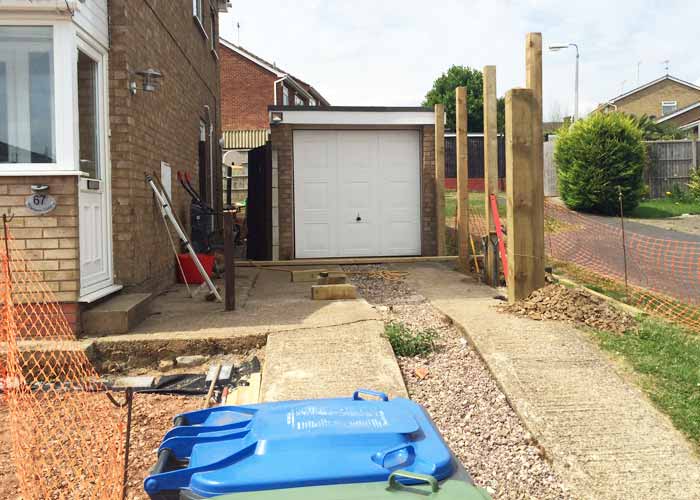 Driveway contractor in Rugby Warwickshire
