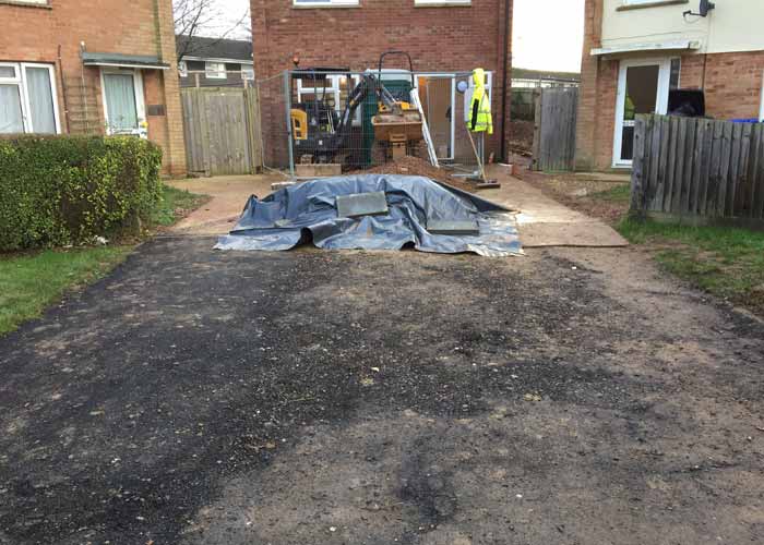 Tarmac driveway contractor in Rugby